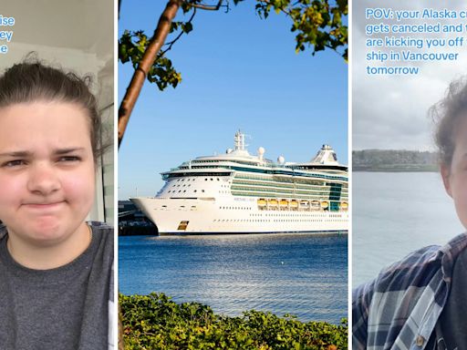 ‘They are kicking you off the ship in Vancouver tomorrow’: Royal Caribbean suddenly cancels Alaskan cruise after guests boarded