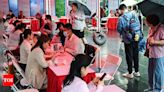 China's Youth Unemployment Crisis: Job Fair in Shanghai Highlights Ongoing Challenges - Times of India