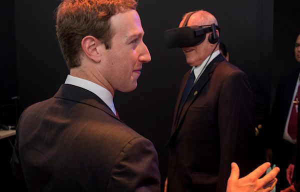 Mark Zuckerberg appeared to take a shot at Apple's Vision Pro