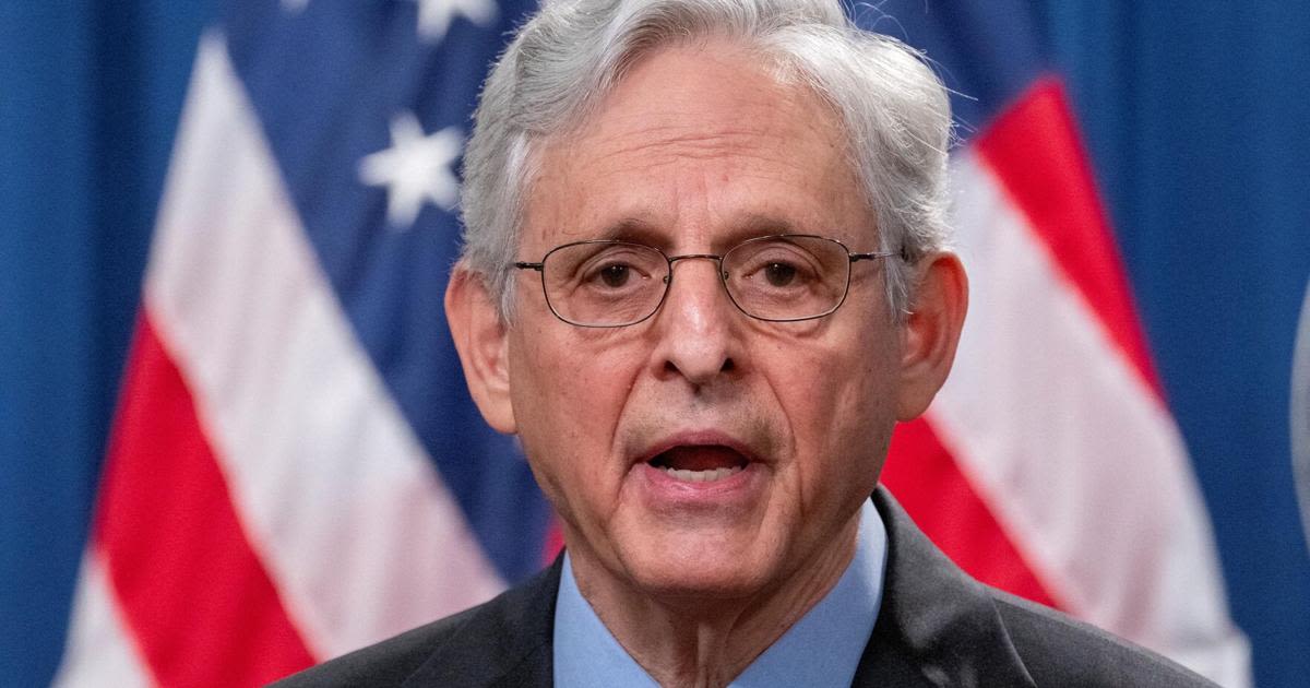 ‘I will not be intimidated’: Attorney General Merrick Garland to slam attacks against Justice Department