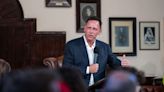 Peter Thiel was trapped inside a student debating hall by pro-Palestine protesters accusing him of genocide