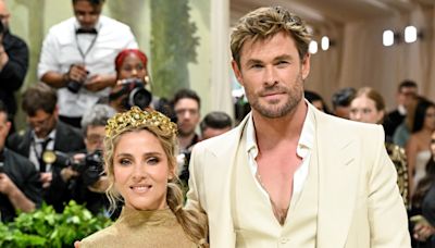 Chris Hemsworth and Wife Elsa Pataky Coordinate in Tom Ford Looks for Met Gala 2024 Red Carpet