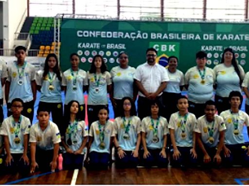 Associação O Caminho da Escola garante classificação para a etapa final do Campeonato Brasileiro de Karatê