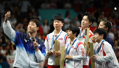 奧運自拍獲讚「世界名畫」！桌球混雙頒獎 南北韓開心合影 | 國際焦點 - 太報 TaiSounds