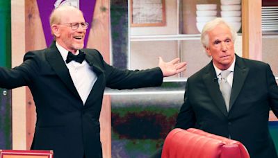 Ron Howard and Henry Winkler have a 'Happy Days' 50th anniversary reunion at the 2024 Emmys