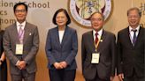台大國際政經學院揭牌 蔡總統談當年教授期許