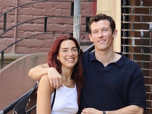 Dua Lipa and Enjoys a Loved-Up Ice Cream Date With Boyfriend Callum Turner