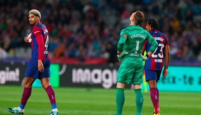 La monumental pifia de Ter Stegen contra el Valencia