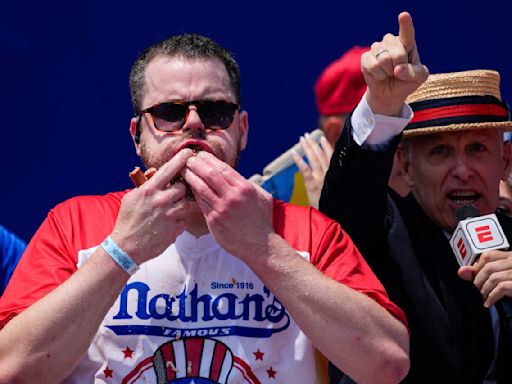 Nathan's Famous hot dog eating contest goes on without its biggest star