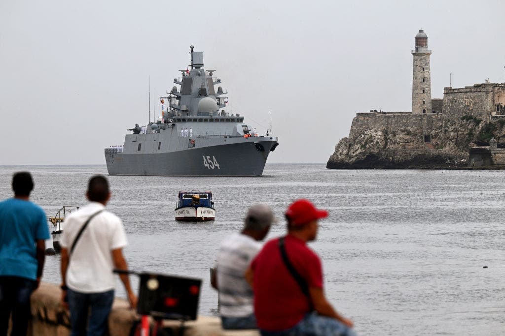 Russian warships near Florida aim to intimidate. Our Navy views them more like target practice