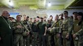 Ukraine news – live: Zelensky says ‘we will definitely win’ as he visits southern front line