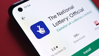 National Lottery app down leaving 1,000s unable to access results or enter draws