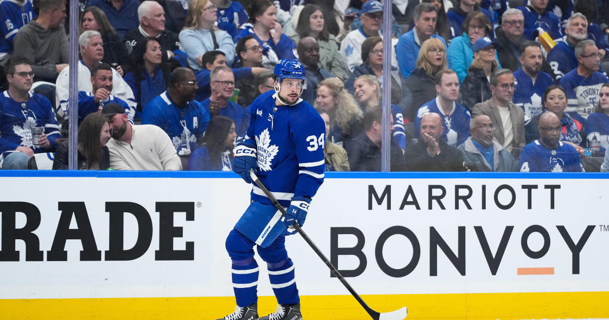 Auston Matthews out for Leafs in Game 6; Johnny Beecher likely returning to Bruins third line