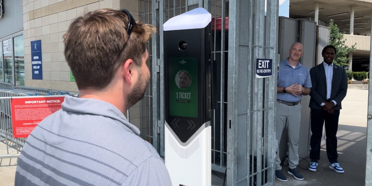 New facial recognition option greets Kansas City Royals fans at stadium gates