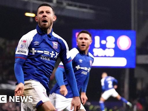 Ipswich Town's Conor Chaplin sends fan 'get well' video message