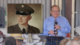 KTAB anchor Bob Bartlett speaks at Abilene’s Nexstar Founder’s day about broadcasting & serving in the US Army Reserve