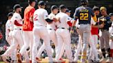 Jarren Duran's RBI single lifts Red Sox past Brewers 2-1 in game that sees benches empty