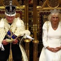 King Charles III, flanked by Queen Camilla, read out the proposals in the House of Lords