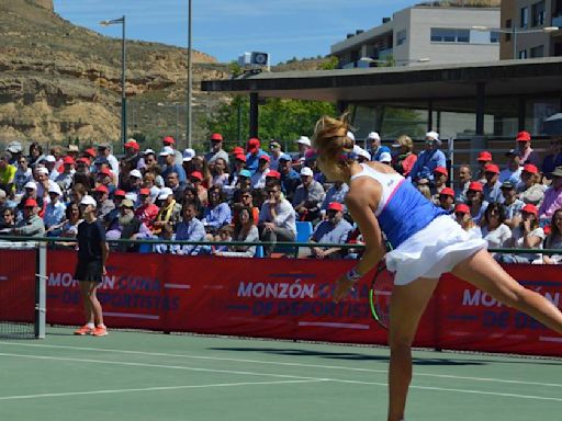 Comienza en Monzón el Torneo Internacional de Tenis Conchita Martínez