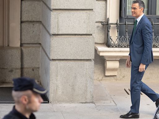 Pedro Sánchez no acude finalmente al Pleno del Congreso, pese a que tenía previsto ir a votar, en un día negro para el Gobierno