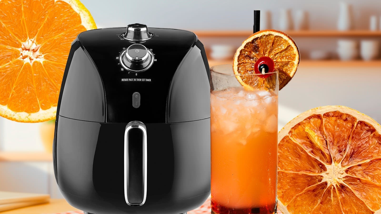 Dehydrate Citrus In Your Air Fryer For A Quick Cocktail Garnish