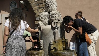 La ola de calor se intensifica en Italia con temperaturas superiores a los 40 grados