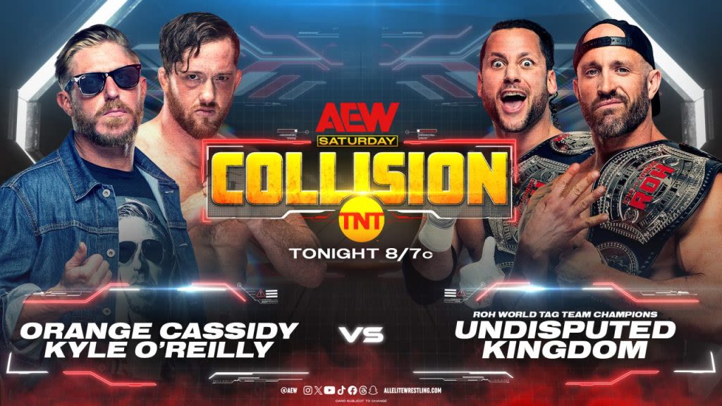 AEW Collision Results (7/13/24): Orange Cassidy & Kyle O’Reilly Take On Undisputed Kingdom