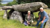 Possible stone circle find near monument