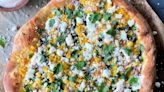 Mexican street corn pizza even more delicious when grilled