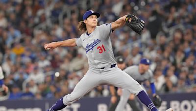 Dodgers extend winning streak to 6 as Tyler Glasnow gets first career victory against Blue Jays