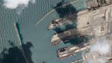 Satellite images show first ship out of Ukraine in Syria