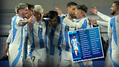 Lista de 27 convocados por Scaloni a la selección de Argentina con Messi: novedades y ausencias