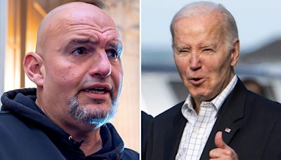 Fetterman backs Biden despite disagreement over Israel arms pause: ‘He’s my guy’