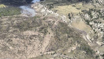 Landslide sets off evacuation order for those living along B.C.'s Chilcotin River