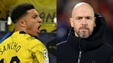 ...ten Hag after dealing Man Utd major Champions League blow in Borussia Dortmund colours as fans react to damning statistic that shows how far Red Devils have fallen | Goal.com US