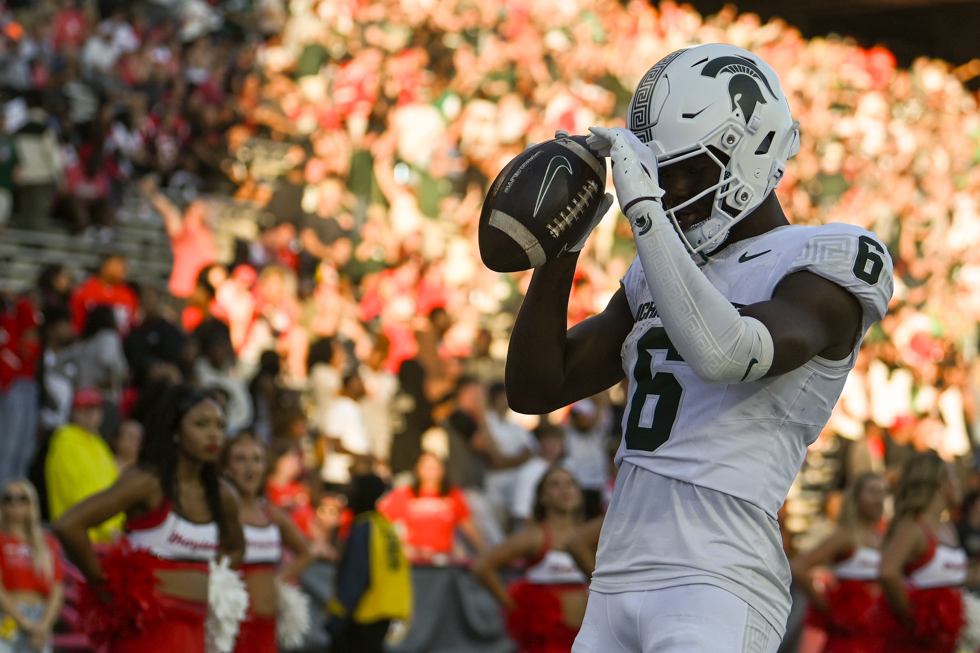 River Rouge's Nick Marsh steals show as Michigan State football knocks off Maryland, 27-24