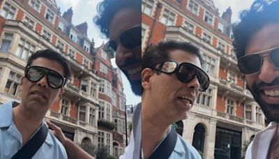 VIDEO: Karan Johar Gets Irked As Content Creator Calls Him 'Uncle' On London Streets