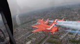 Red Arrows share dramatic footage filmed from cockpit during coronation flypast