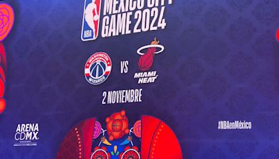 Miami Heat vs Washington Wizards el 2 de noviembre en la Arena CDMX