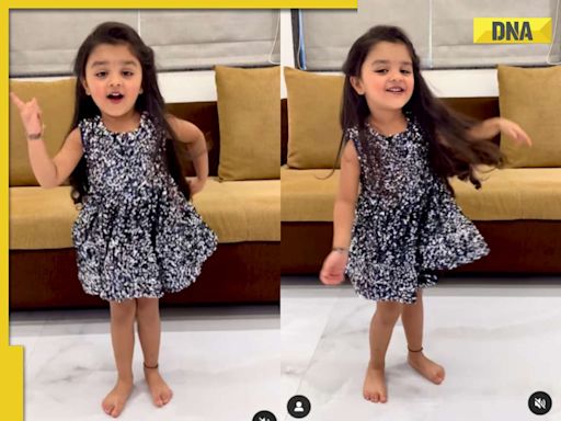 Viral video: Little girl steals hearts with adorable dance to Vicky Kaushal's 'Tauba Tauba'