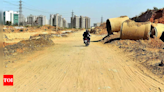 GMDA gets land 6 years on, but 2.5km road still can't be built | Gurgaon News - Times of India