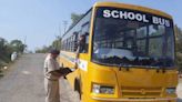 Lucky escape for 40 students after school bus gets stuck at level crossing in Nagpur