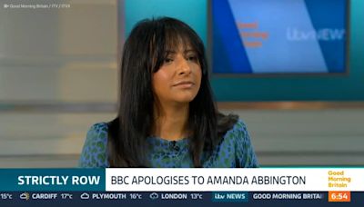 Strictly's Ranvir Singh 'pleased' Amanda Abbington got apology from BBC