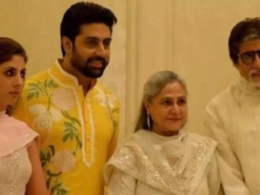 Amitabh Bachchan reflects on marriage journey of 51 years with Jaya Bachchan, calls Abhishek Bachchan, Shweta 'progress reports' | Hindi Movie News - Times of India