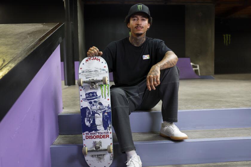 With nothing to lose, Nyjah Huston embraces a new approach in quest for Olympic gold