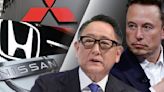 Honda, Nissan and Mitsubishi join forces to catch Tesla in EV race