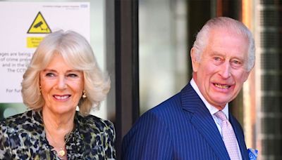 King Charles III and Queen Camilla Pulled Away From Public Appearance After Security Scare - E! Online