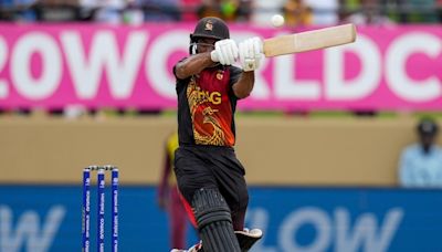 WI vs PNG: Sese Bau becomes 2nd Papua New Guinea batter to hit fifty in T20 World Cup
