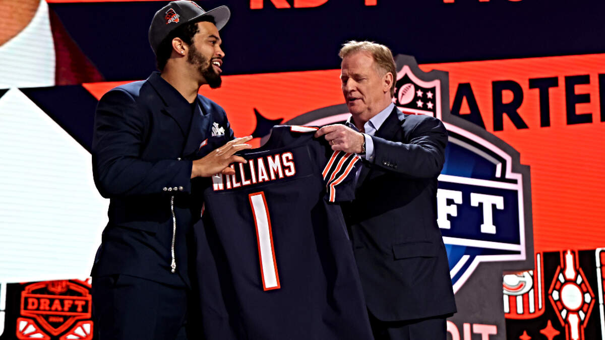 Caleb Williams' Chicago Bears Jersey Breaks Record Set By Caitlin Clark | FOX Sports Radio