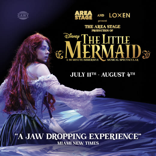 Area Stage & Loxen Productions present Disney's The Little Mermaid in Miami at Area Stage 2024